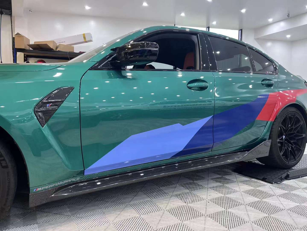 Карбоновые боковые юбки для BMW G80 M3 / G82 M4 2020+ БМВ