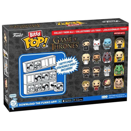 Фигурка Funko Bitty POP! Game of Thrones Tyrion+Cersei+The Hound+Mystery (1 of 4) 4PK 83650 / Фигурка Фанко Битти ПОП! по мотивам сериала "Игра престолов"