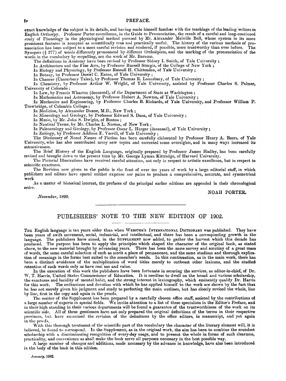 Webster's International Dictionary of the English Language : being the authentic edition of Webster's unabridged dictionary, comprising the issues of 1864, 1879, and 1884. Part I | Noah Webster