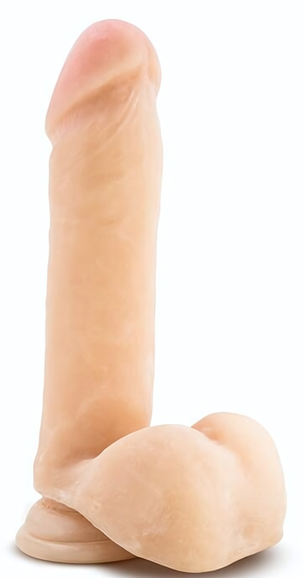 Телесный фаллоимитатор 8 Inch Sensa Feel Dildo - 20,3 см. (Цвет: телесный)
