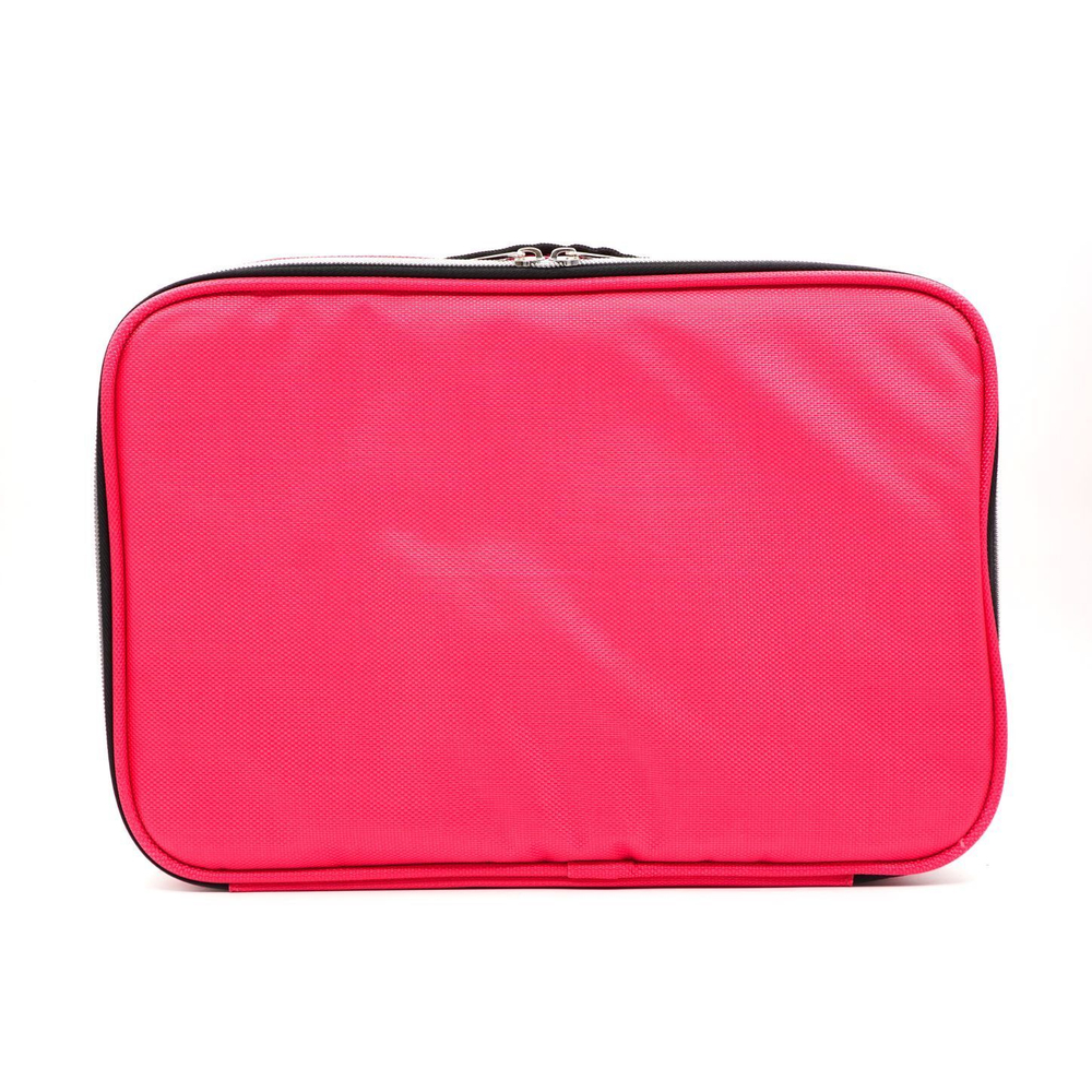 Кейс для мастера средний с зеркалом (35*24*12,5) голубой