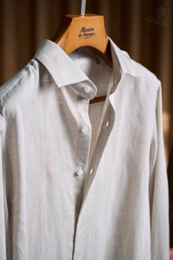 Льняной костюм Zegna