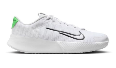 Женские Кроссовки теннисные Nike Court Vapor Lite 2 - white/black/poison green