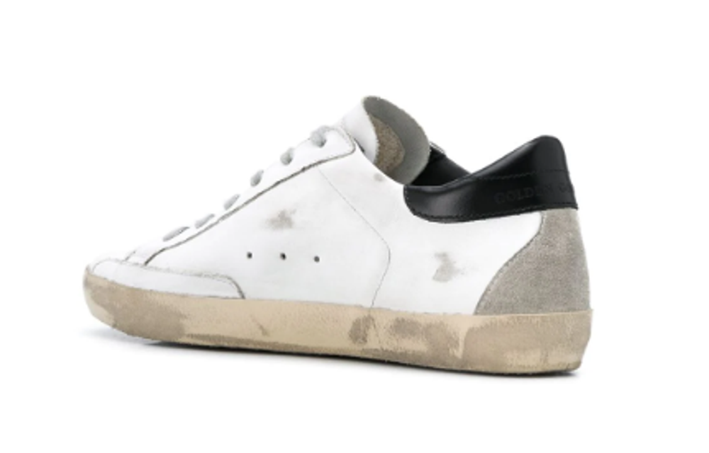 Кеды Мужские GOLDEN GOOSE 'SUPERSTAR' BLACK BACKDROP