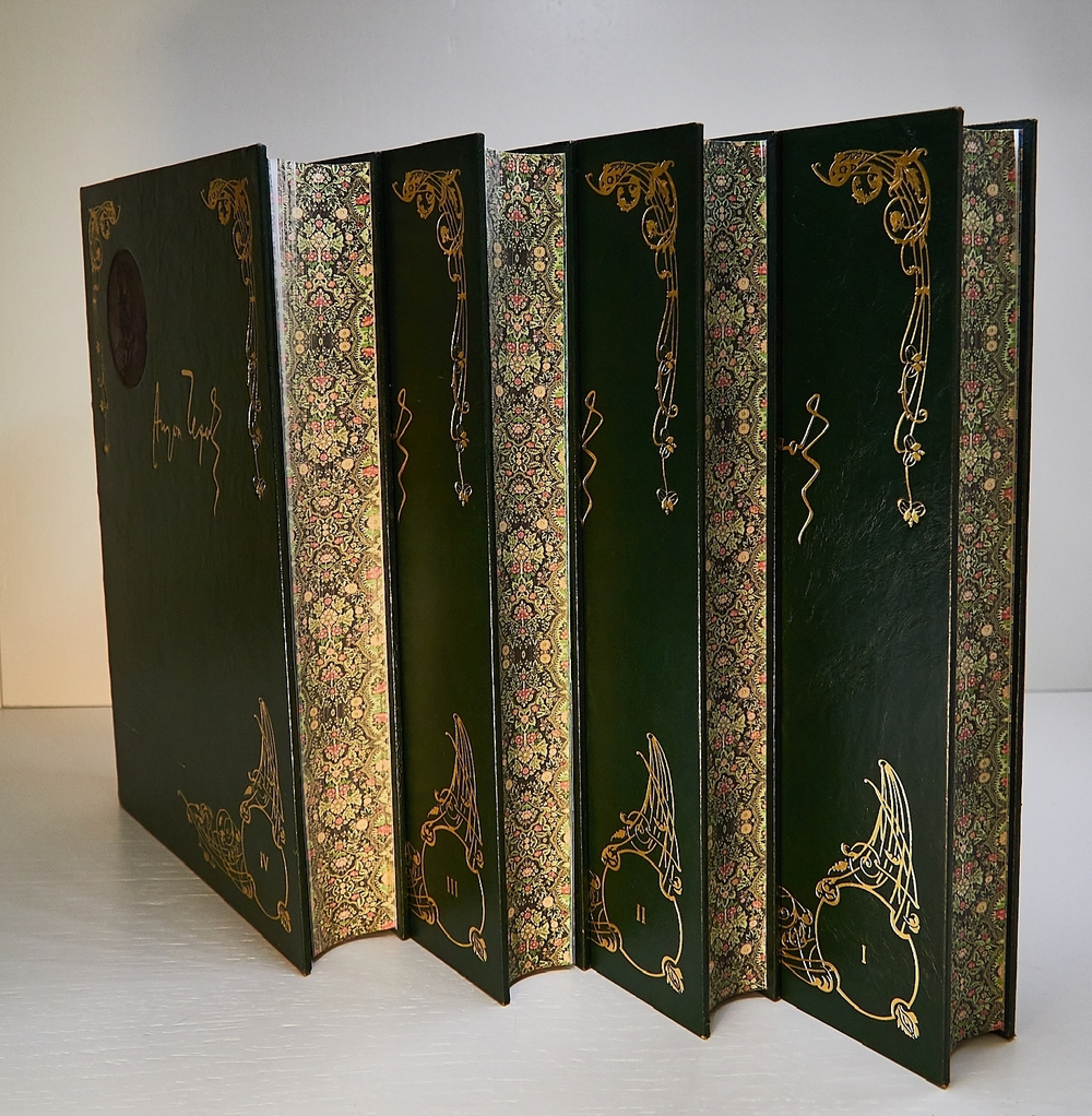 А.П. Чехов.  Рассказы и повести в 4-х томах. Подарочное большеформатное издание