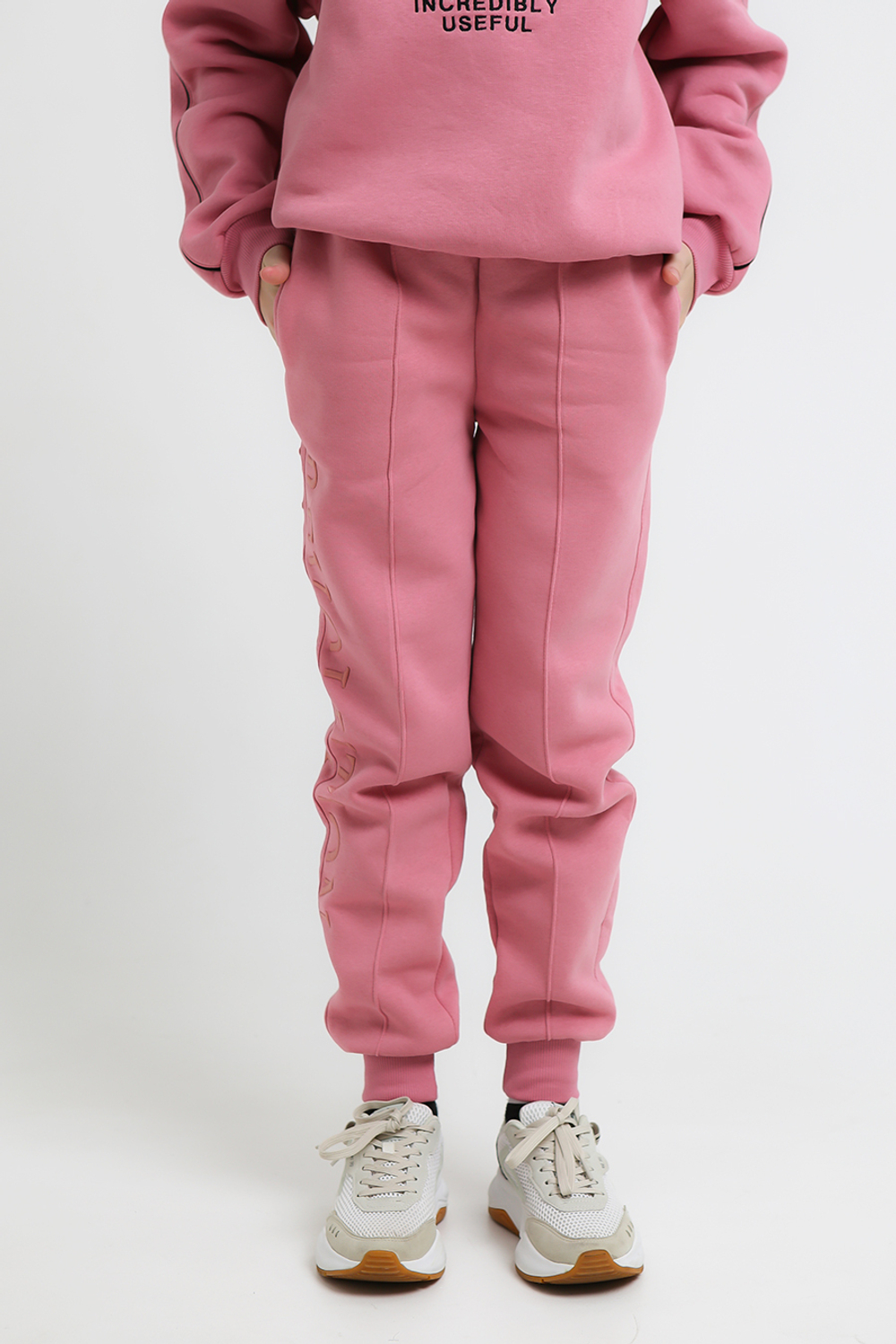 Брюки трикотаж. кэжл. с начесом д/д Beneti (T) 6300