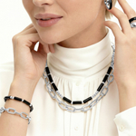 Колье Fiore Luna BLACK EPOXY BCN13254-02 S