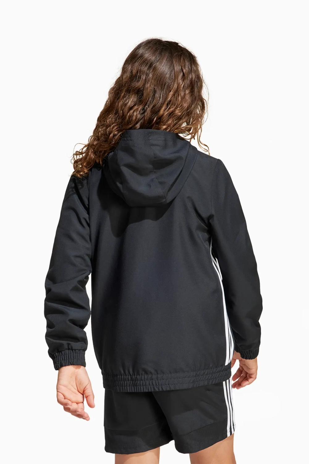 Кофта adidas Tiro 25 Essentials Woven Junior - черный