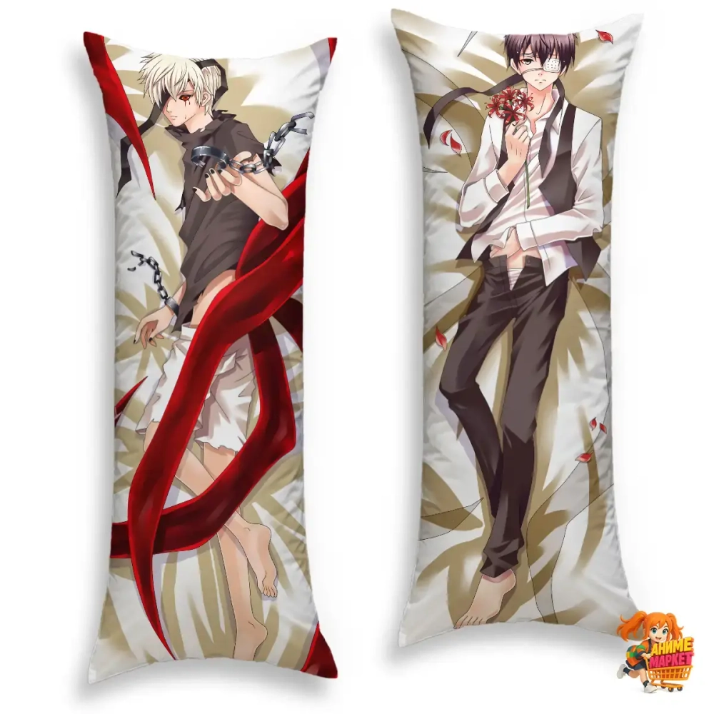 Дакимакура Токийский гуль Кен Канеки