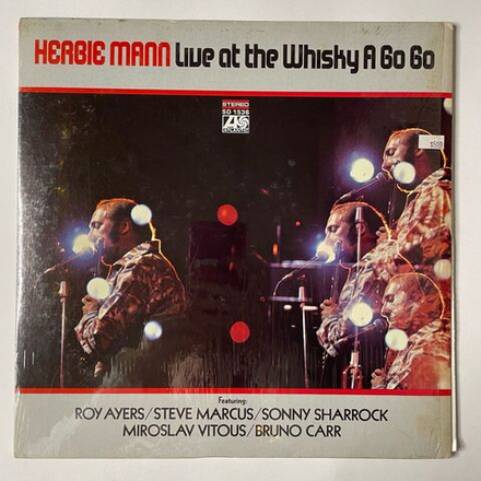 Винтажная виниловая пластинка LP Herbie Mann Live At The Whisky A Go Go (USA 1969)