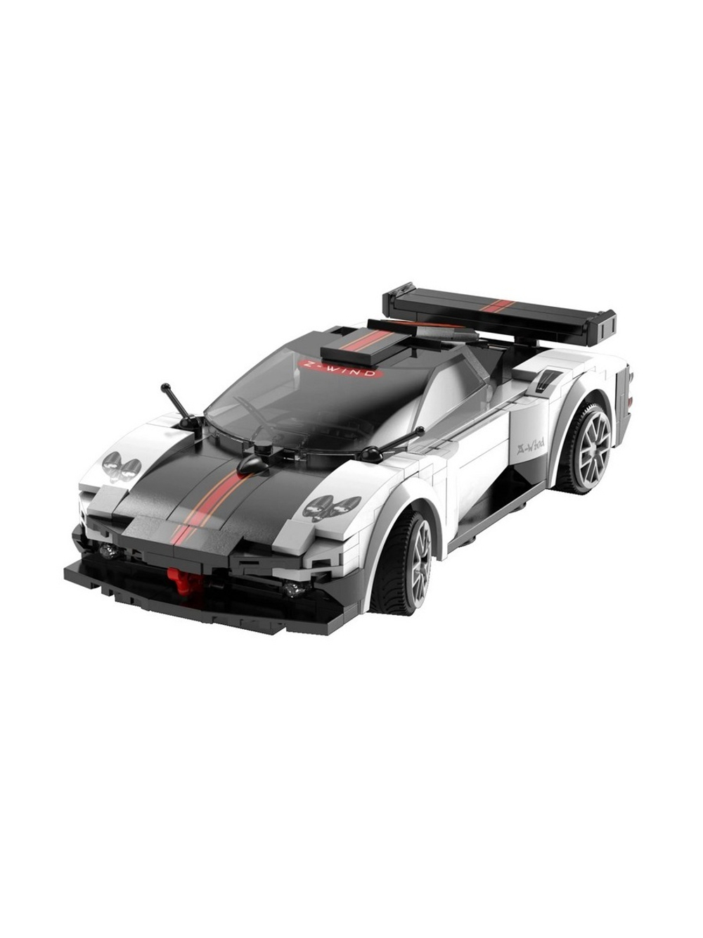 Радиоуправляемый конструктор CADA спортивный автомобиль Z-WIND 1/20 (258 деталей)
