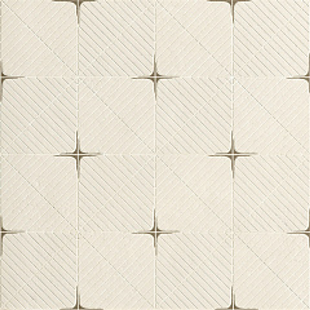 Декорированный керамогранит ATLAS CONCORDE MARVEL TRAVERTINE White Cross Diamond 60х60 AF9S