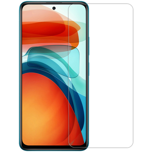 Защитное стекло с прозрачными рамками от Nillkin для Xiaomi Redmi Note 10 Pro 5G и Poco X3 GT 5G, серия H Anti-Explosion Glass Screen Protector