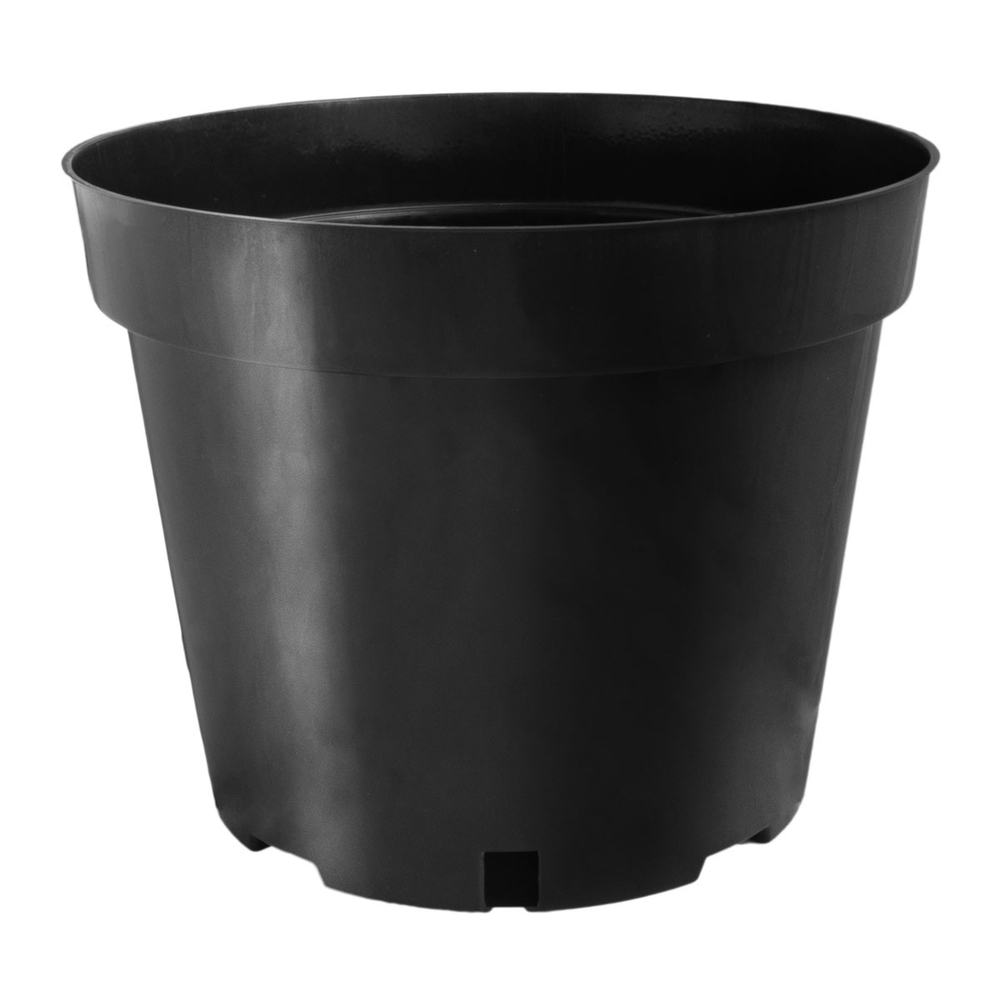 Контейнер круглый С15 (15 л) (чёрный 15 л, D=32см, высота - 26 см) Россия Закупка М61