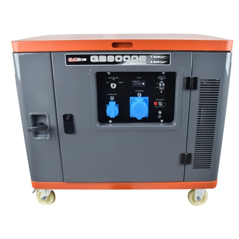 Генератор бензиновый Evoline QB 9000 E (произведено Zongshen) 1T90DFQ75EVO