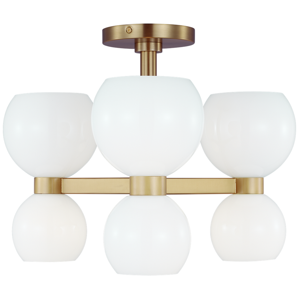 Потолочный светильник Visual Comfort Londyn Semi Flush Mount