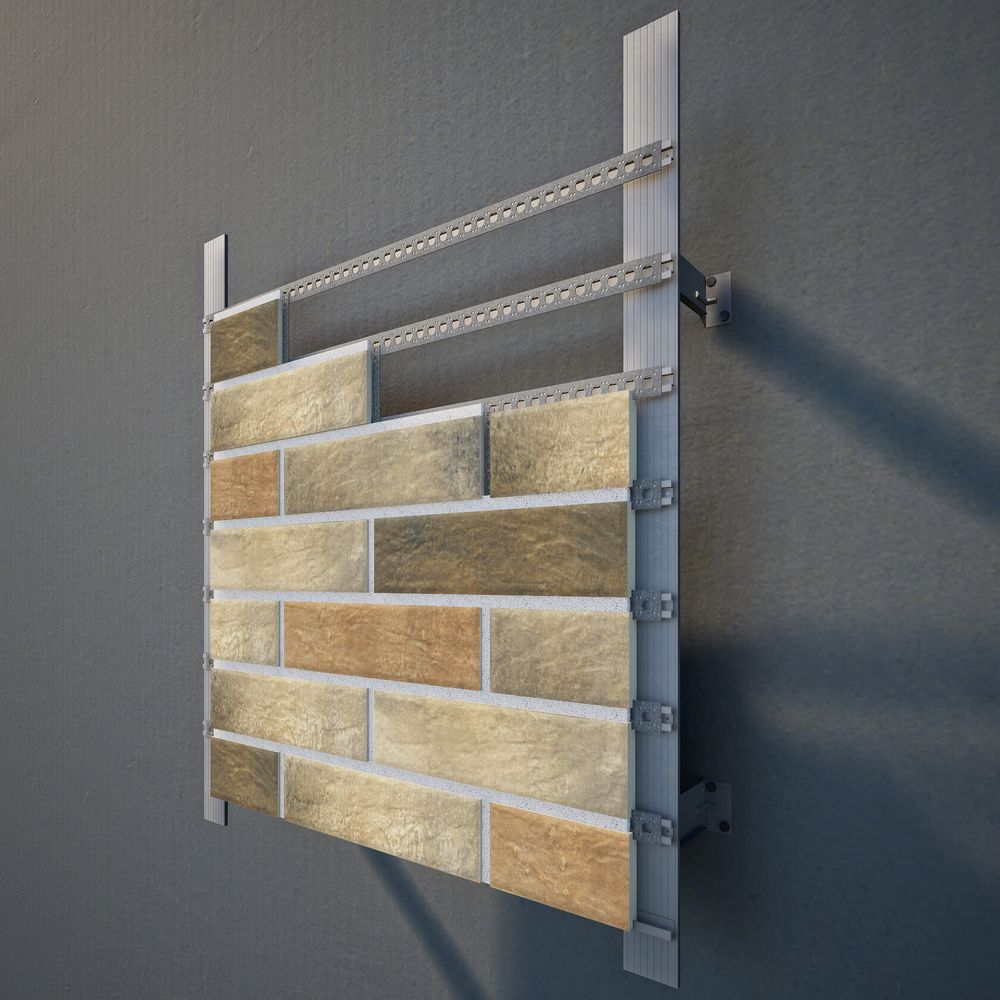 BestPoint Loft brick, Pepper, 245x65x12 - Клинкерная плитка для вентфасада/НВФ