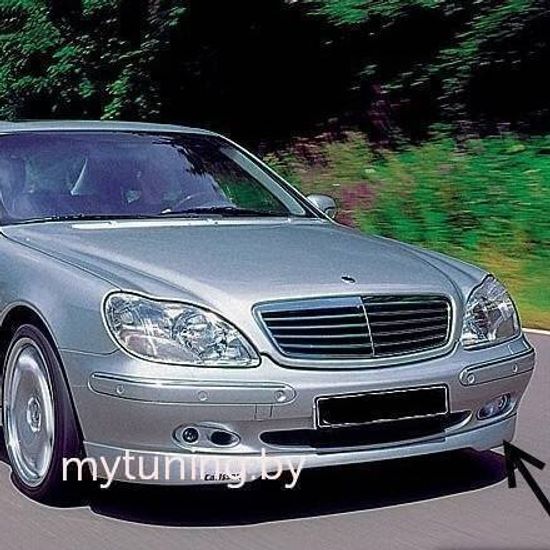 Накладка Carlsson на передний бампер для Mercedes S W220