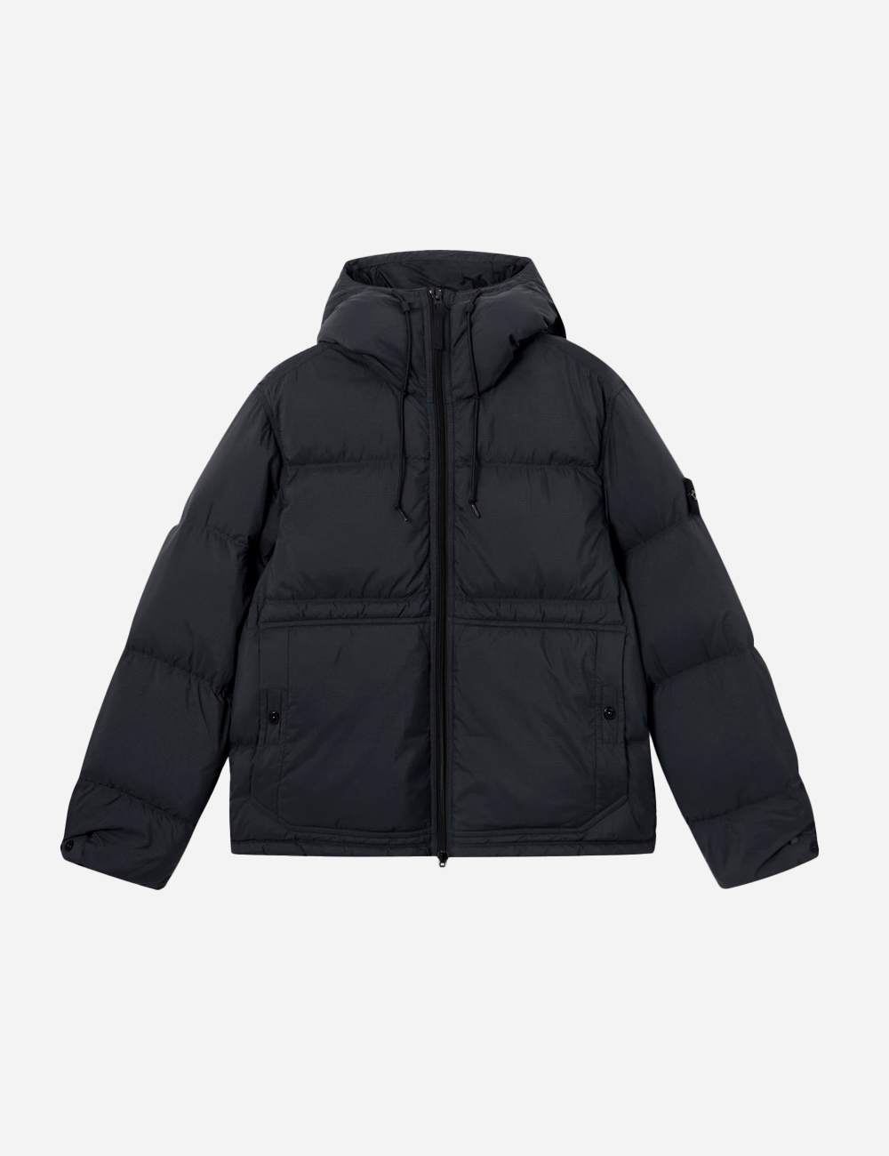 Stone Island Down Jacket Cordura Black
