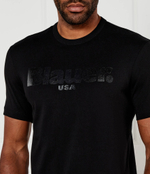 Футболка BOURNE BLAUER - черный(BLUH02222 006962)