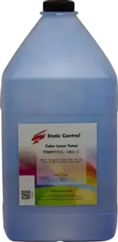 Тонер для картриджей Universal Cyan HP CB541A/CE311A/CE321A/CC531A/CF351/CE411A/CF381A (1кг) (Static Control)