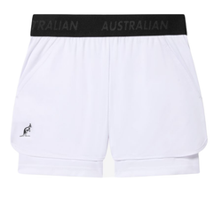 Женские Шорты теннисные Australian Stretch Logo Short Ace - white
