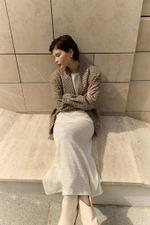 Блуза изящная фактурная