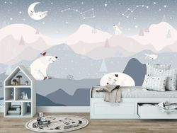 Фотообои Белые медведи (Ширина 3,1 м)