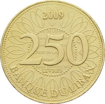 250 ливров 2009 Ливан