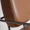 Кресло VICAL Keith, коричневая кожа