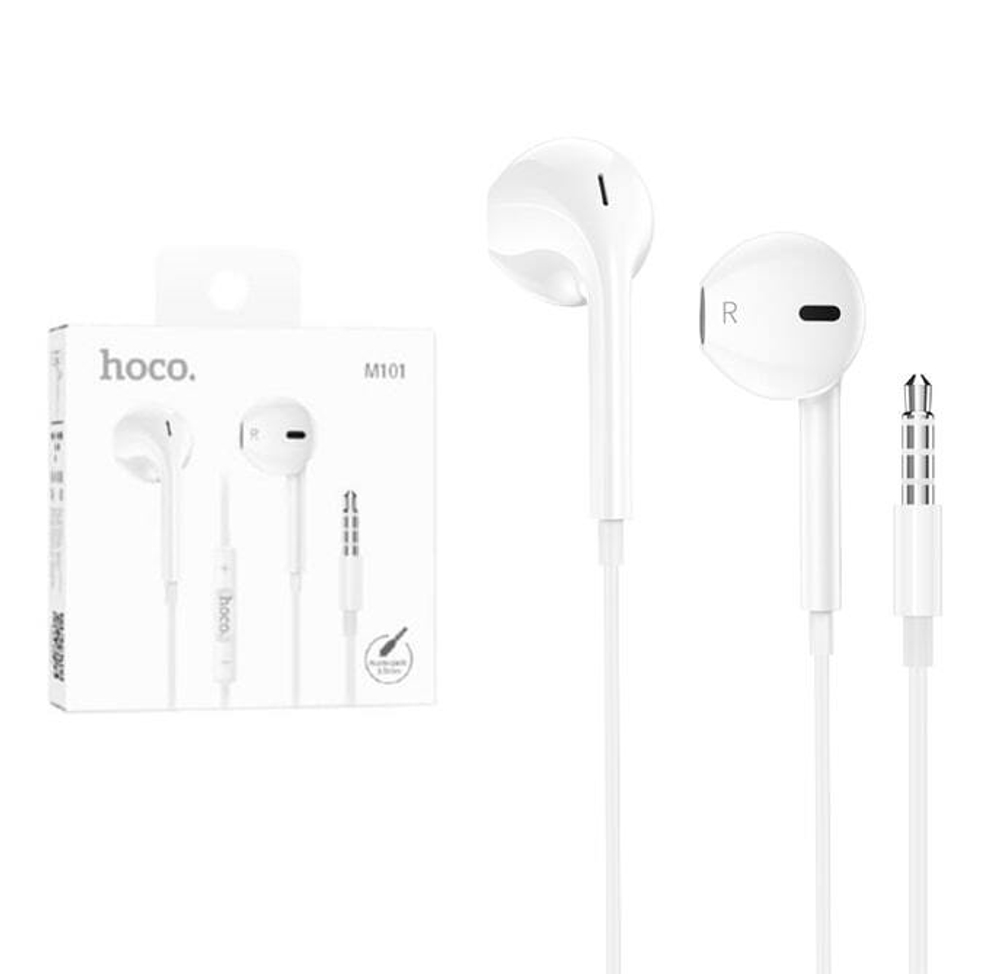 Наушники с микрофоном HOCO M101 (белый)