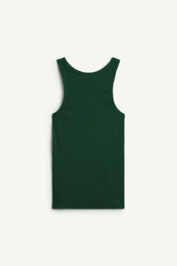 ZARA ТОП БЕЗ РУКАВОВ, ЗЕЛЕНЫЙ