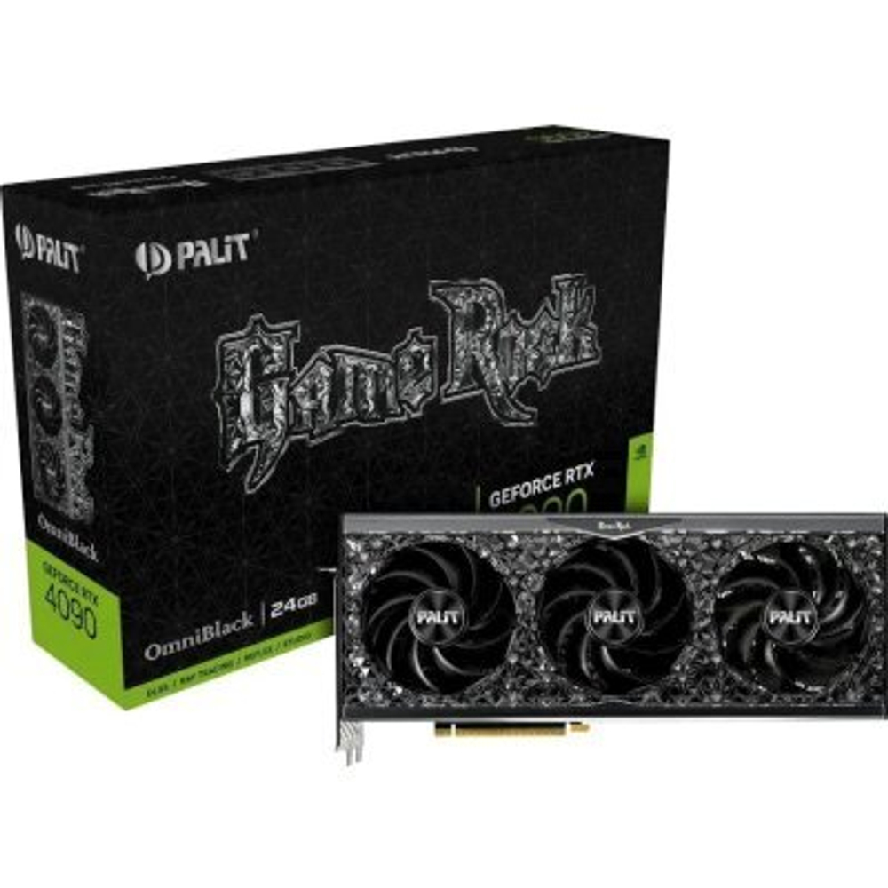 Видеокарта Palit nVidia GeForce RTX 4090 GameRock OmniBlack 24Gb NED4090019SB-1020Q V1