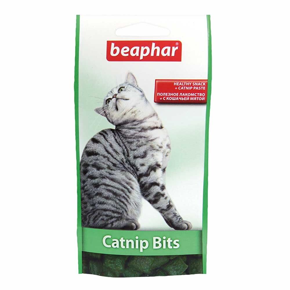 Лакомство &quot;Подушечки&quot; (кошачья мята) 35 г - для кошек (Beaphar Catnip Bits)