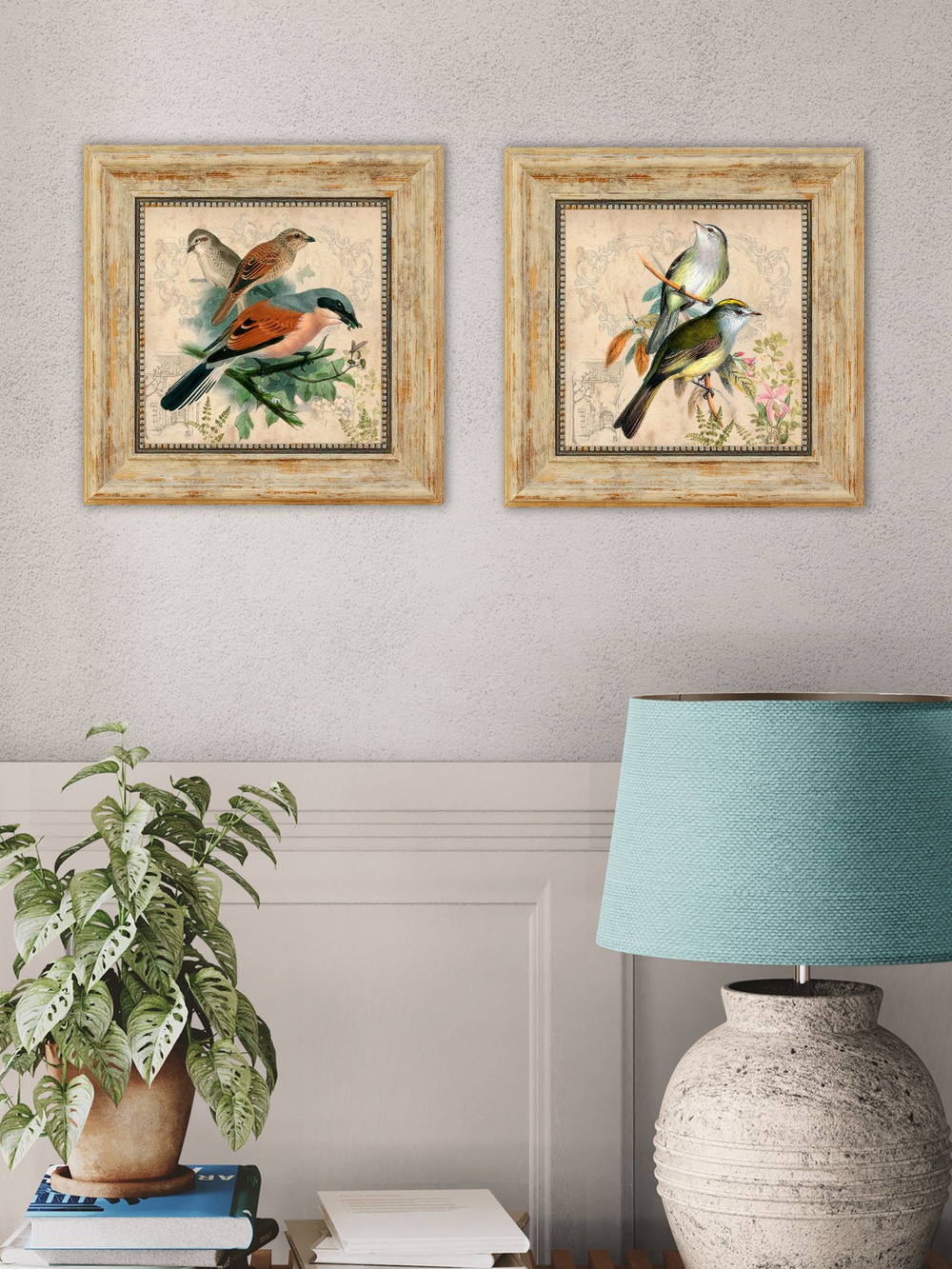 Картина на стену для интерьера на холсте в раме 29*29 см