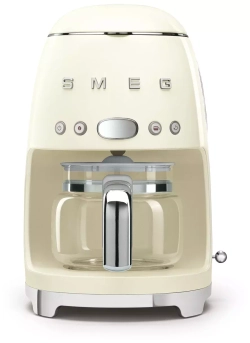 Кофеварка капельная Smeg DCF02CREU, кремовый