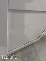 Дверь пластиковая входная Б/У 2040(в) x 850(ш)