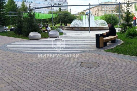 Сквер Крылья Сибири, г.Новосибирск