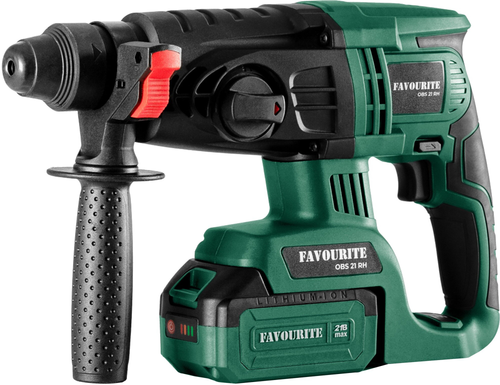 Аккумуляторный перфоратор FAVOURITE SDS+, бесщеточный двигатель OBS 21 RH Без АКБ и з/у (150101021)
