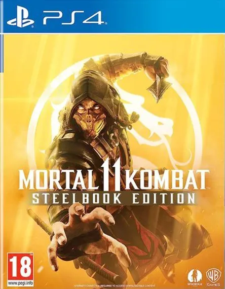 PS4 Mortal Kombat 11 SteelBook Edition Б/У CUSA-11379 (Русские субтитры)
