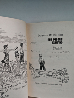 Первое дело