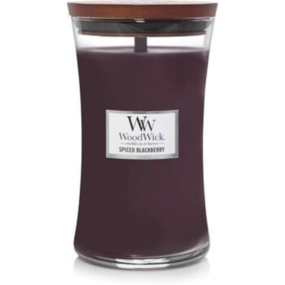 WoodWick Spiced Blackberry Vase (Spicy Blackberry) - Scented candle 275.0g