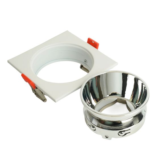 Светильник встраиваемый Feron DL3112 потолочный MR16 G5.3 белый + хром 51406