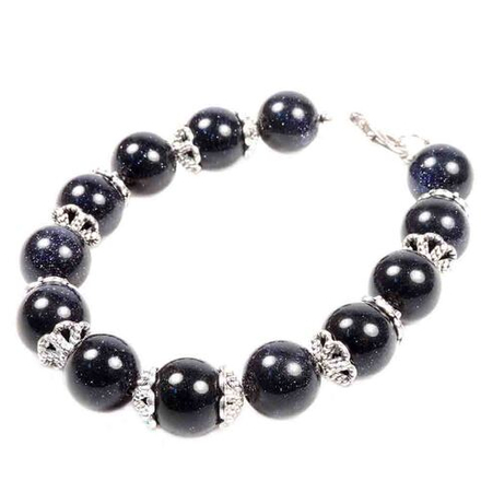 Браслет "Аваланш 12" авантюрин синий