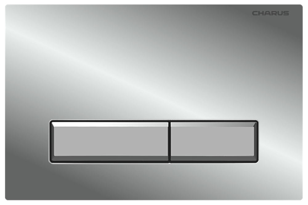 Клавиша для инсталляции CHARUS Raiden FP.321.21.01, хром глянцевый