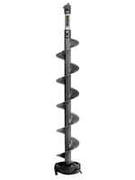 Шнек пластиковый под шуруповерт Тонар ULTRALITE 150R V2.0 правое вращение, серый (SU-150R-V2.0)