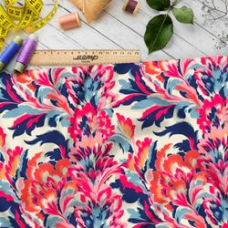 Ткань Барби цветочные мотивы