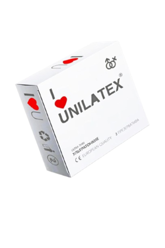Ультратонкие презервативы Unilatex Natural Ultrathin