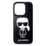 Чехол Leather Lagerfeld Karl для iPhone 15promax