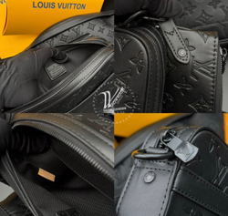 Сумка Louis Vuitton Trio Monogram Shadow Black